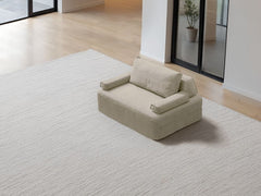 Sleeper Sofa / 2-Seater 1.37m Double / Cream