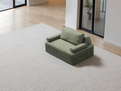 Sleeper Sofa / 2-Seater 1.37m Double / Sage Green