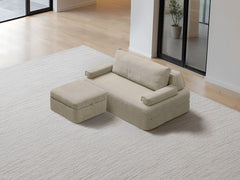 Chaise / 2-Seater Chaise 1.54m / Cream
