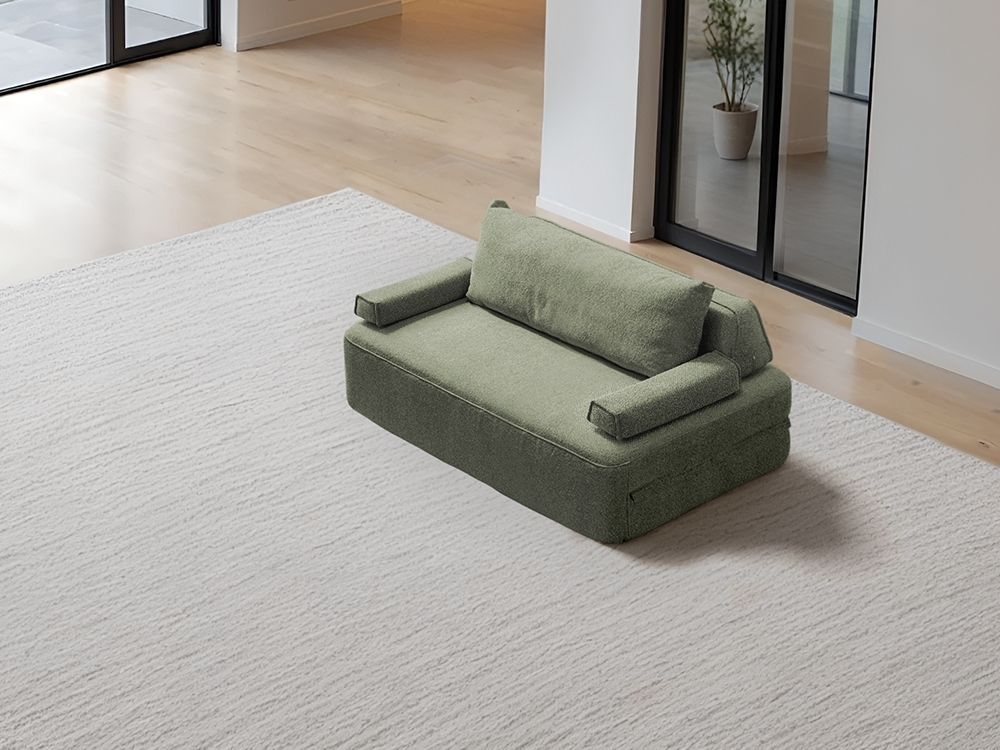 Cushie Modular 2-Seater Queen (1.54m) - Sage