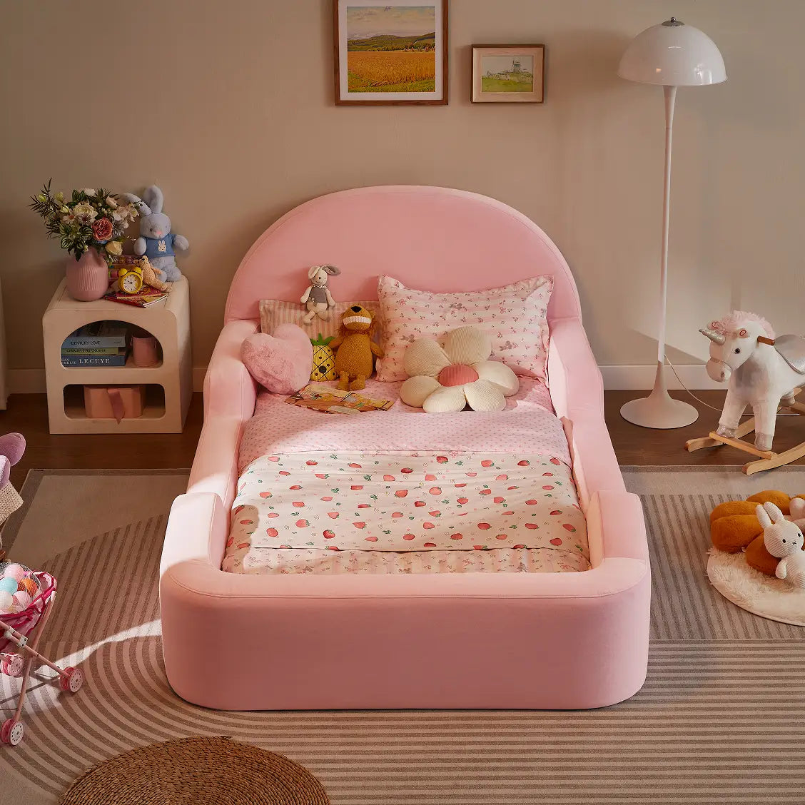 Little Lifely King Single Bed - Cotton Candy