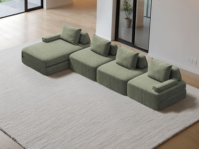 Chaise / 4-Seater Chaise 4.01m / Sage Green