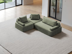 Corner / 4-Seater Corner 2.55m / Sage Green