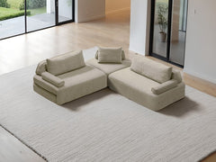 Corner / 5-Seater Corner 2.55m / Cream