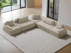 Corner / 7-Seater Corner 3.57m / Cream