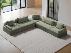 Corner / 7-Seater Corner 3.57m / Sage Green
