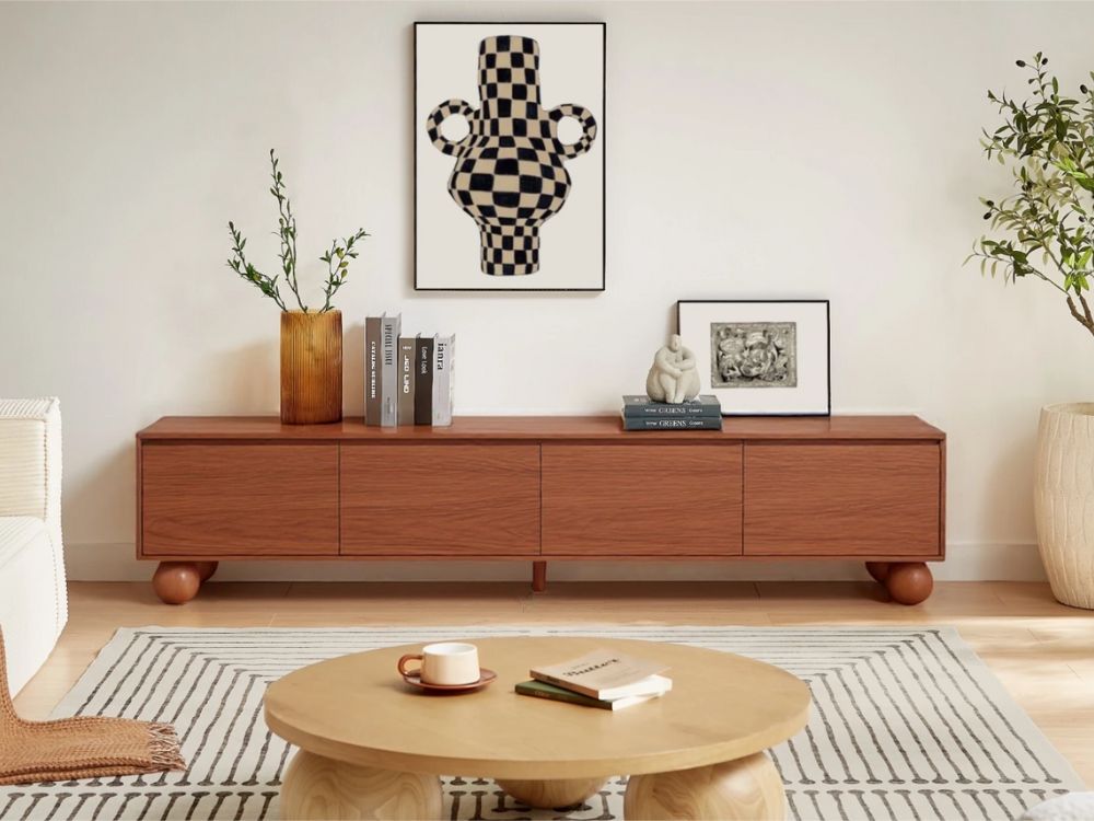 Ballico TV Unit - Walnut