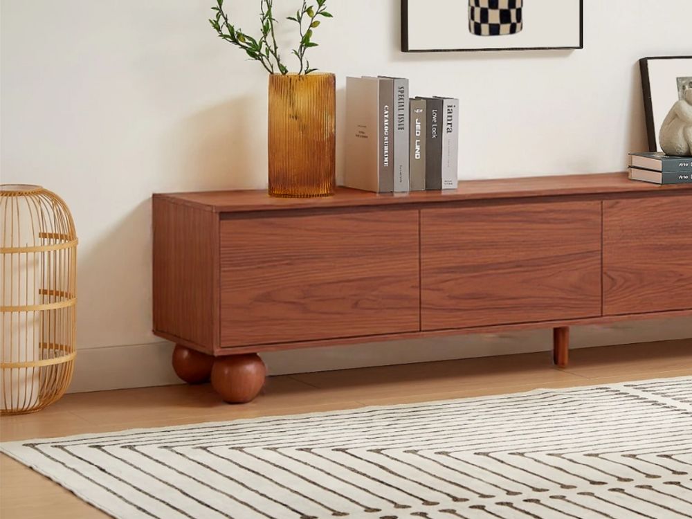 Ballico TV Unit - Walnut