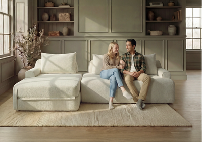 Chaise / 3-Seater Chaise 2.49m / Cream