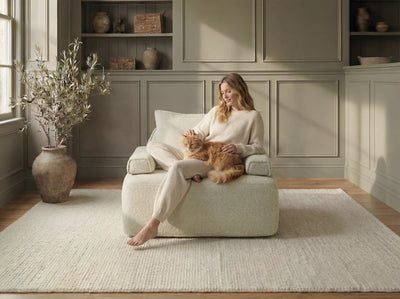 Sleeper Sofa / Sleeper Chair / Cream