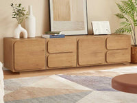 Elena TV + Cloud Russet Living Room Set – [[product type]] in [[collections]] style | Affordable Furniture by Lifely