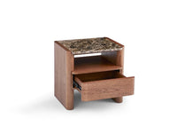 Hank Bedside Table - Walnut