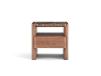 Hank Bedside Table - Walnut