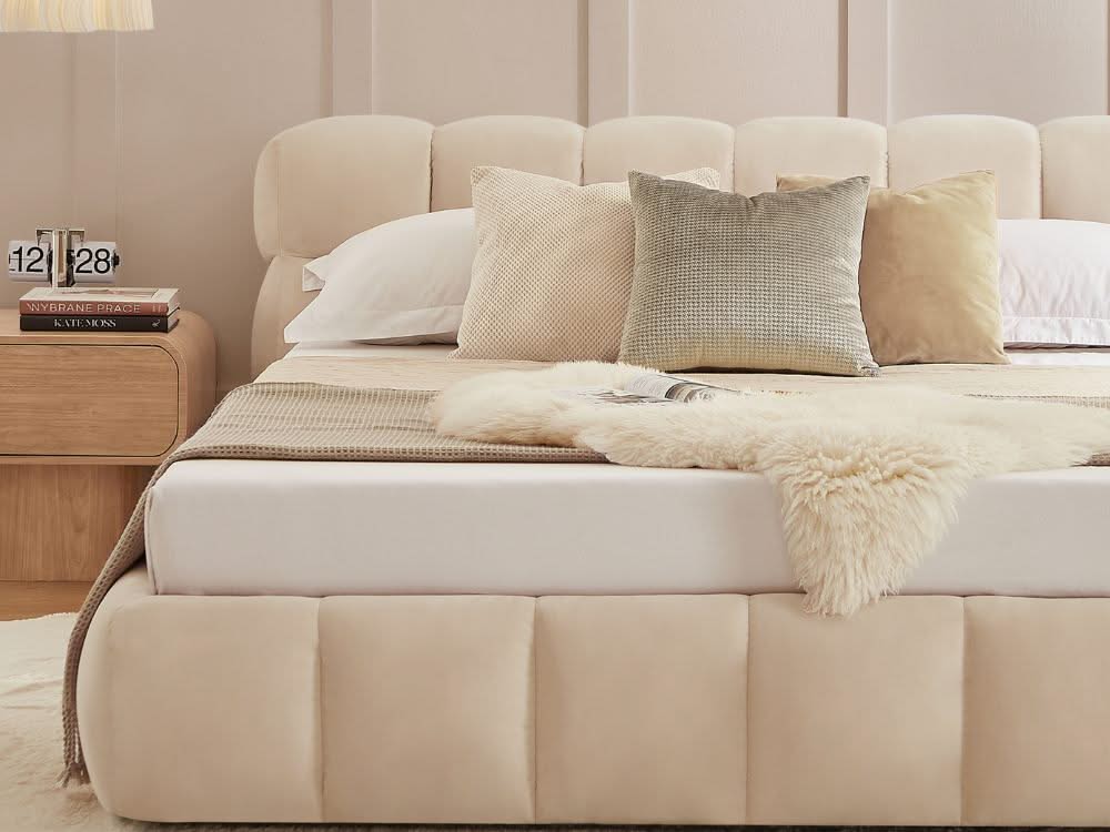 Jose Bedroom Set with Alison Bedside Tables