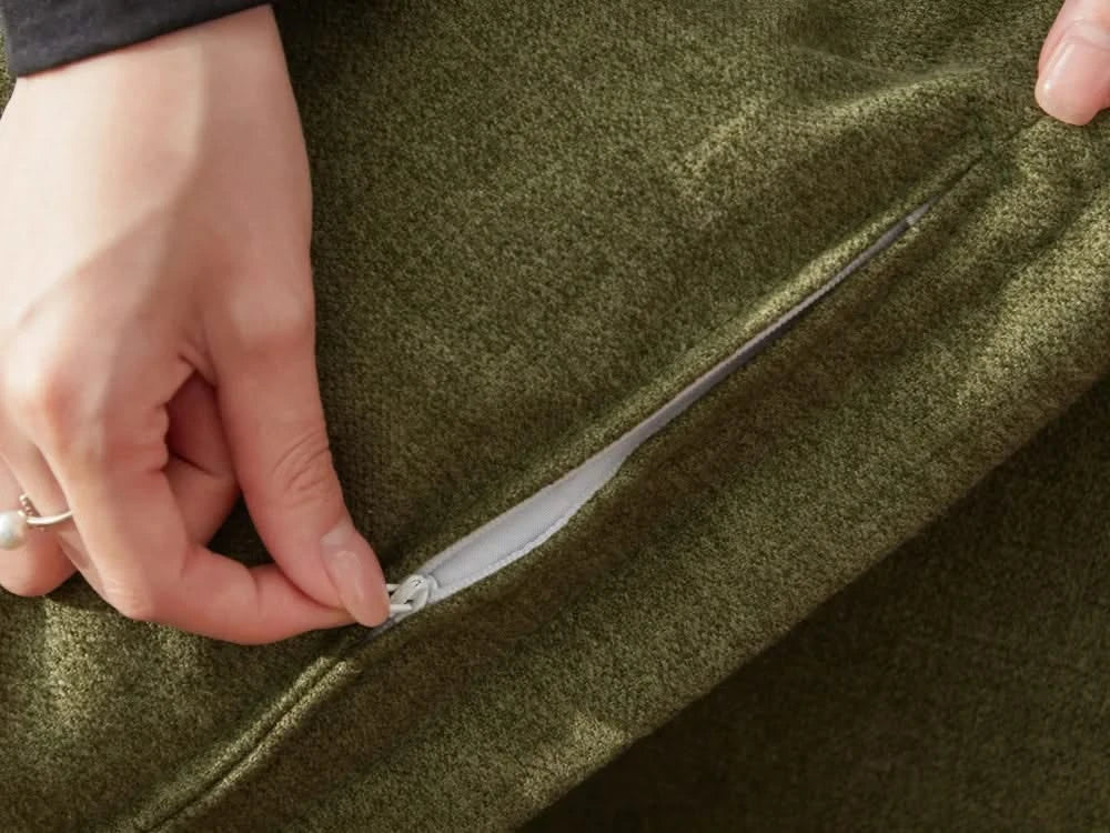 Lifely Modular 7 Seater Corner - Olive Green