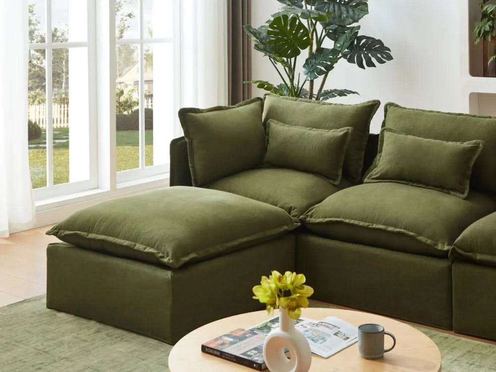 Lifely Ottoman - Green