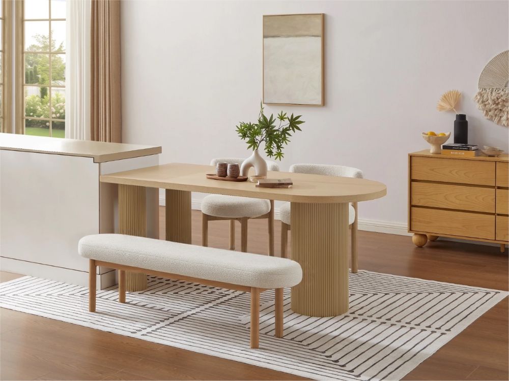 Emma Dining Table & Noah Set