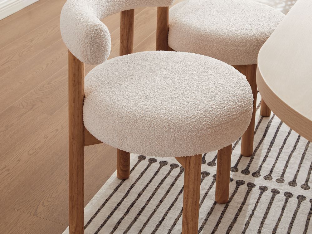 Noah Set of 2 Dining Chair - Walnut