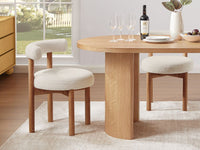 Noah Set of 2 Dining Chair - Walnut