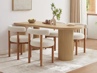 Noah Set of 2 Dining Chair - Walnut