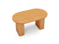 Tate 6/8/10 Seater Extendable Natural & Green Dining Table Set