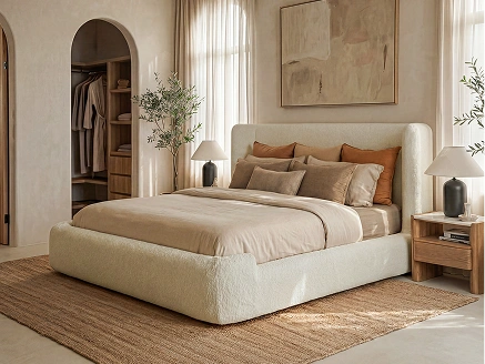 Ivory  Cocoon Bed